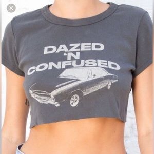 John galt dazed n confused cropped tee